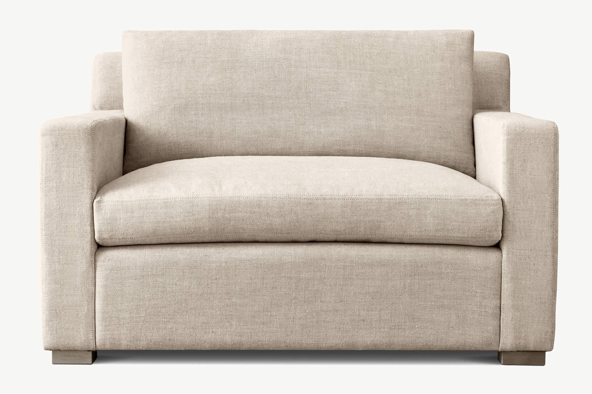Momo Contemporary Removable Washable Cover Love Seat - Image 2