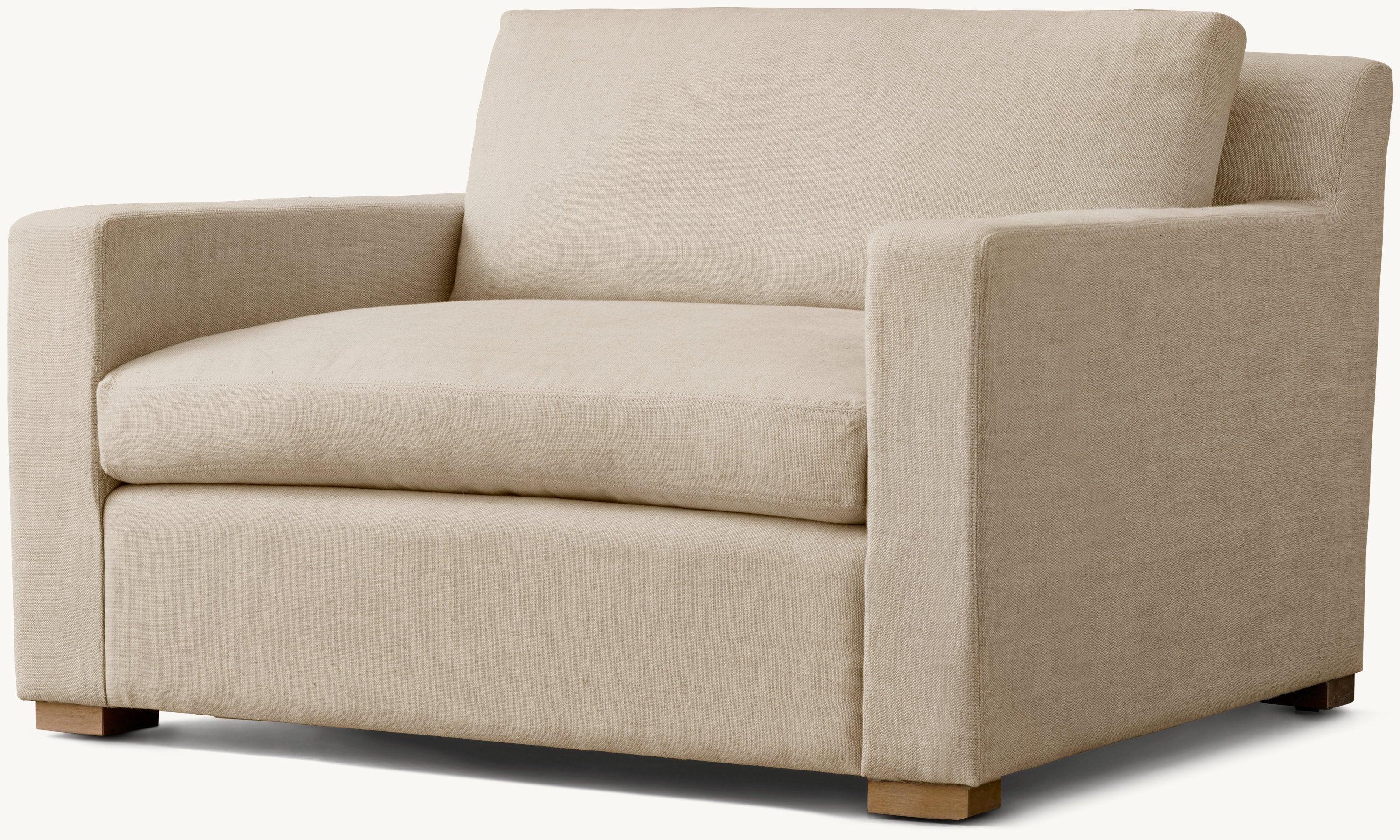 Momo Contemporary Removable Washable Cover Love Seat - Image 3