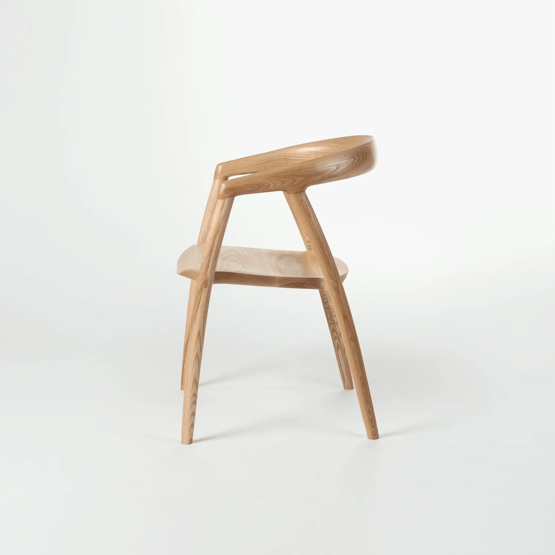 Pisa Ash Wood Dining Chair - Image 14