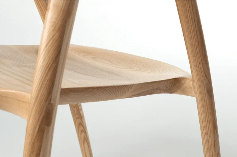 Pisa Ash Wood Dining Chair - Image 15