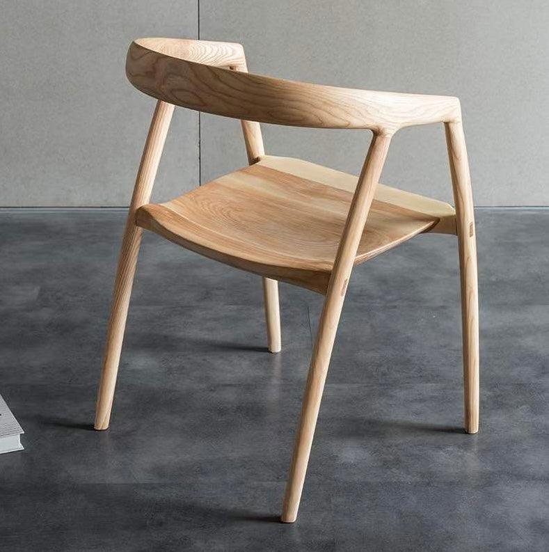 Pisa Ash Wood Dining Chair - Image 5