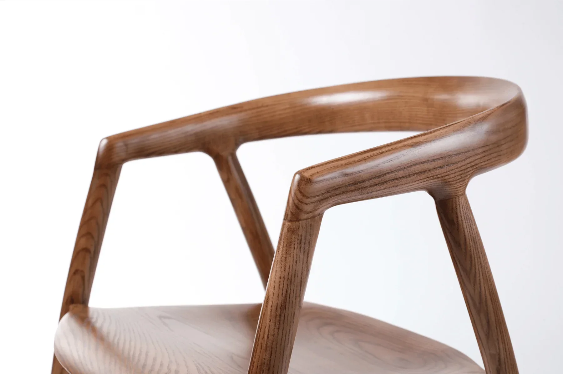 Pisa Ash Wood Dining Chair - Image 7