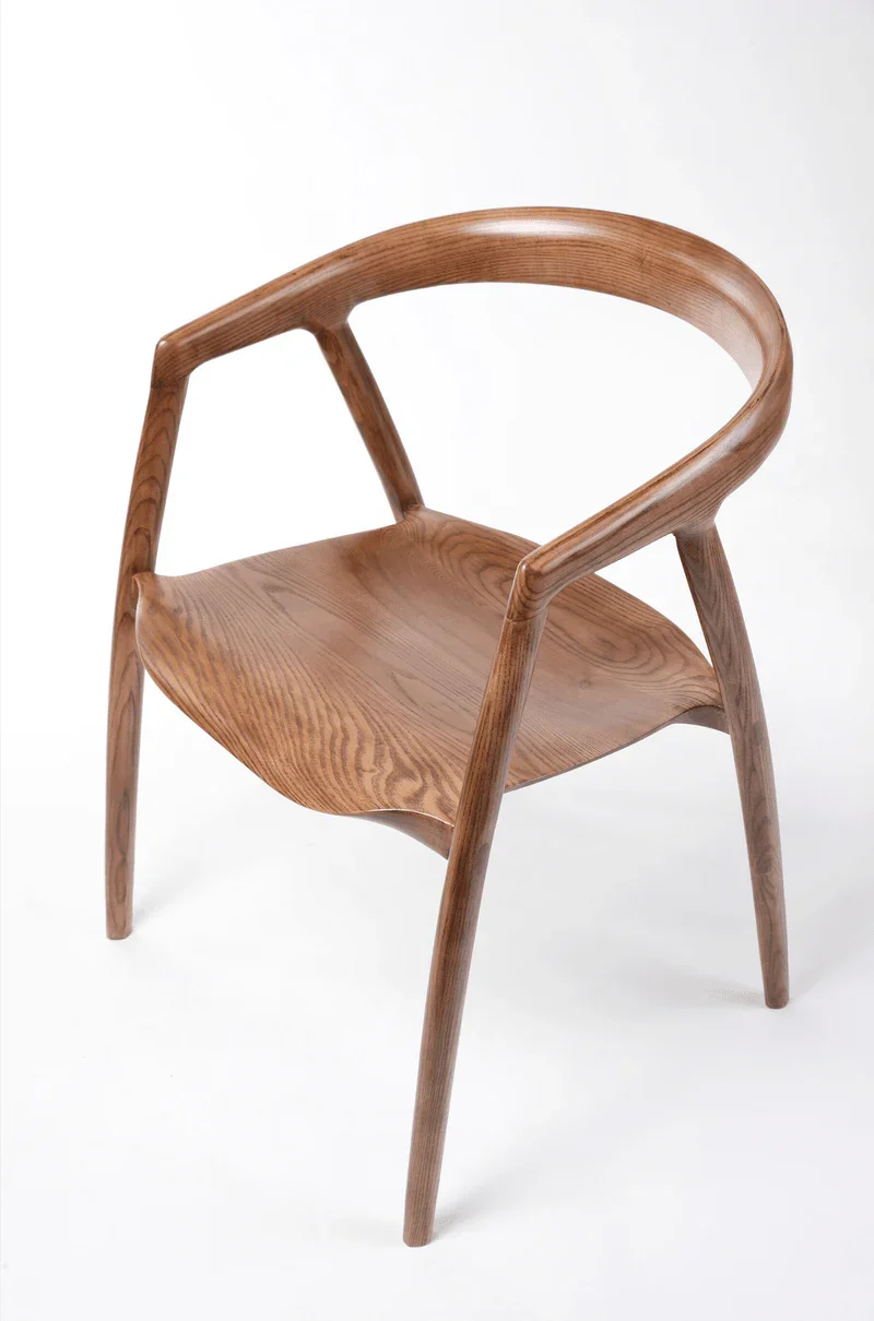 Pisa Ash Wood Dining Chair - Image 8