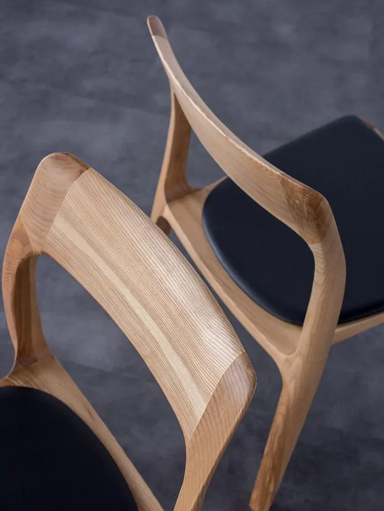 Portofino Ash Wood Dining Chair - Image 8