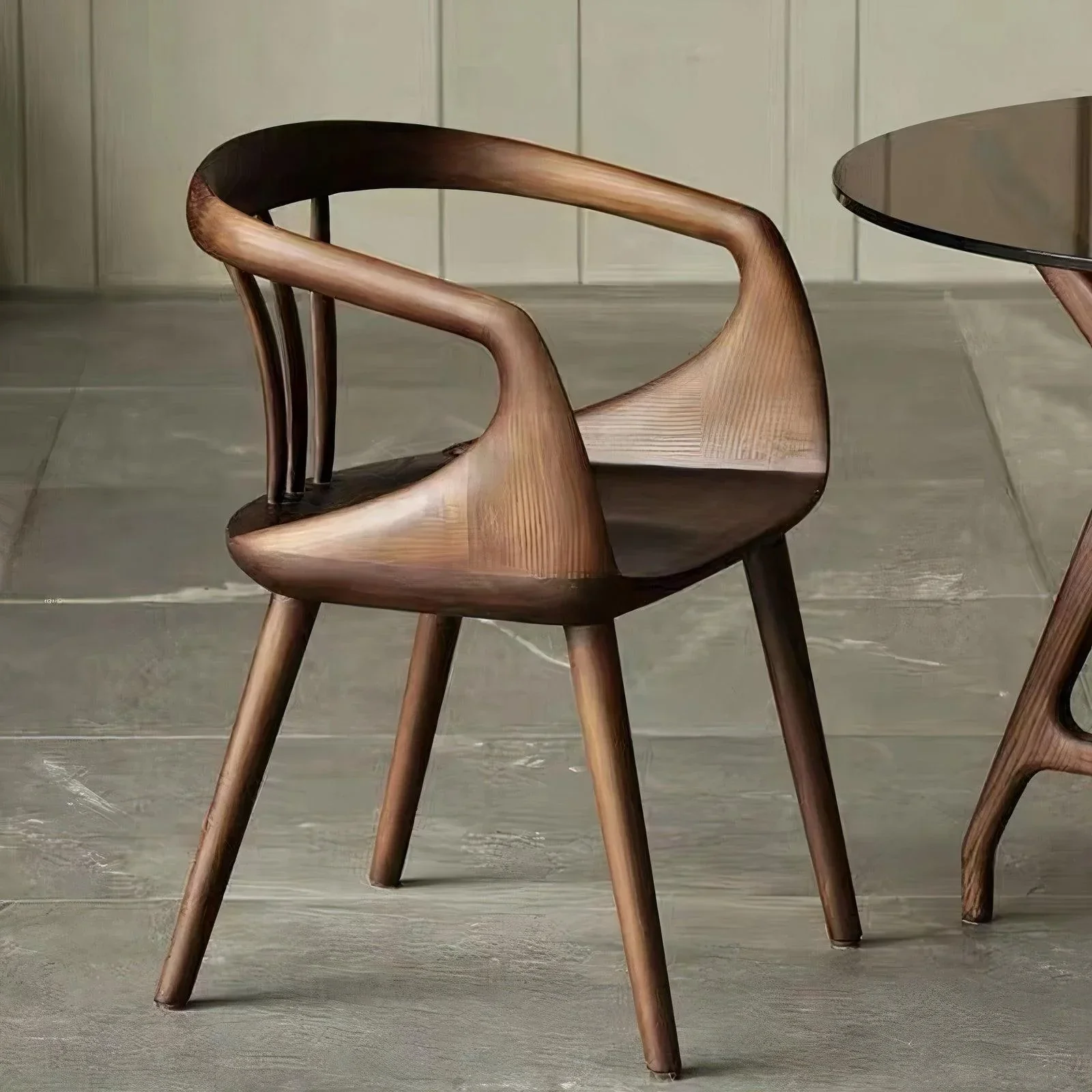 Ravello Ash Wood Dining Chair - Image 11