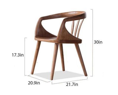 Ravello Ash Wood Dining Chair - Image 3