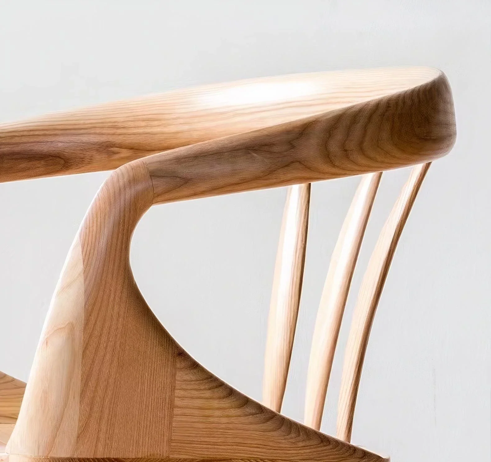 Ravello Ash Wood Dining Chair - Image 8