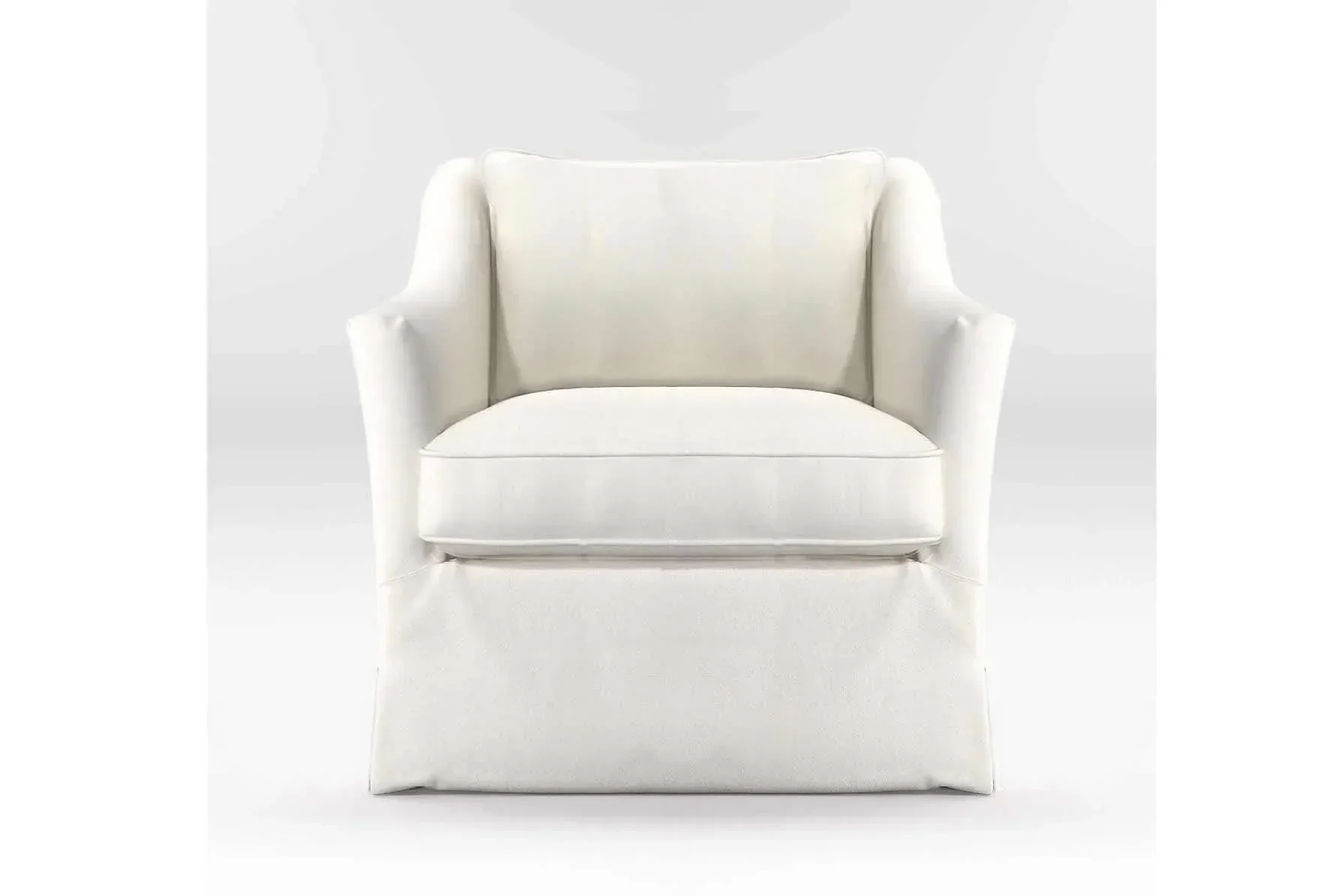 Scarlet Classic English Loose Cover Armchair - Image 3