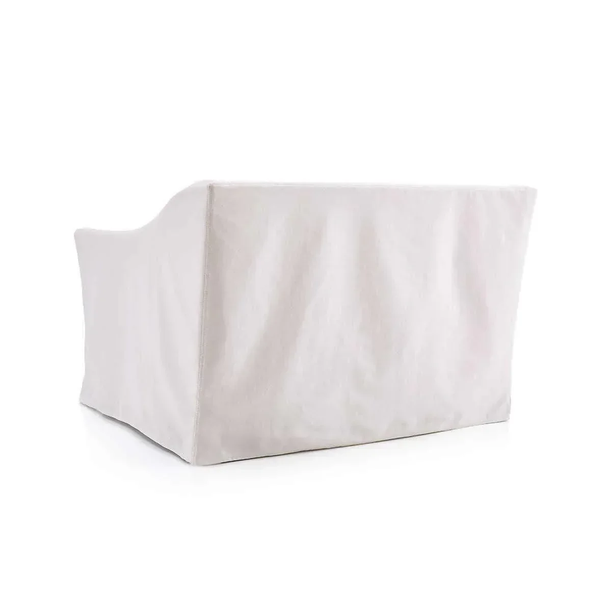 Scarlet Classic English Loose Cover Love Seat - Image 3