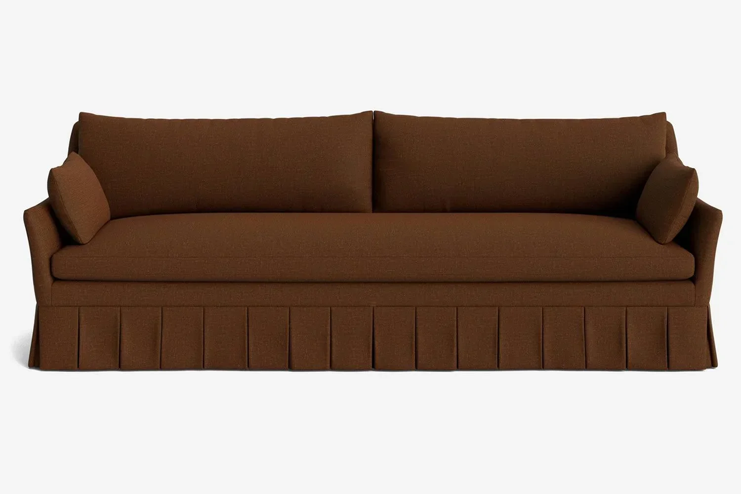 Sophie Contemporary Loose Washable Cover Sofa Bed Pleated Skirting - Image 2