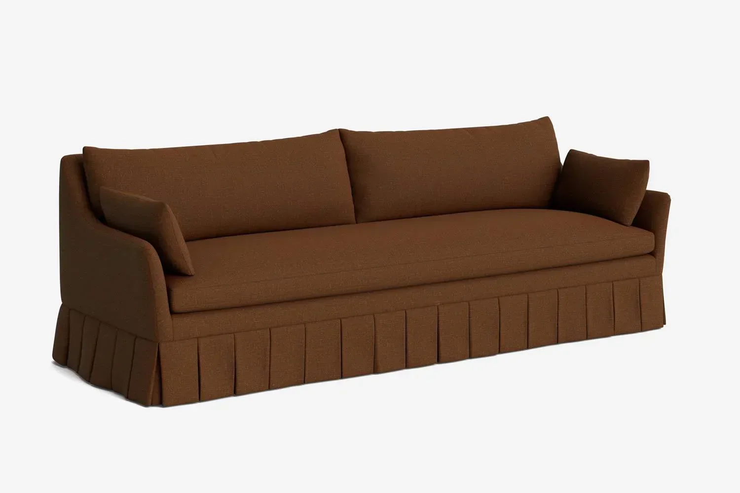 Sophie Contemporary Loose Washable Cover Sofa Bed Pleated Skirting - Image 3