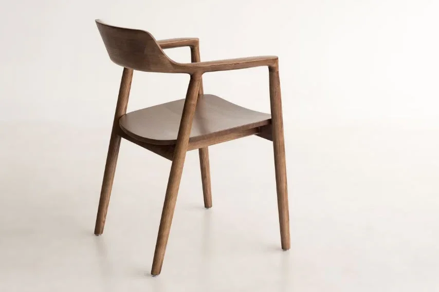 Sorrento Ash Wood Dining Chair - Image 3