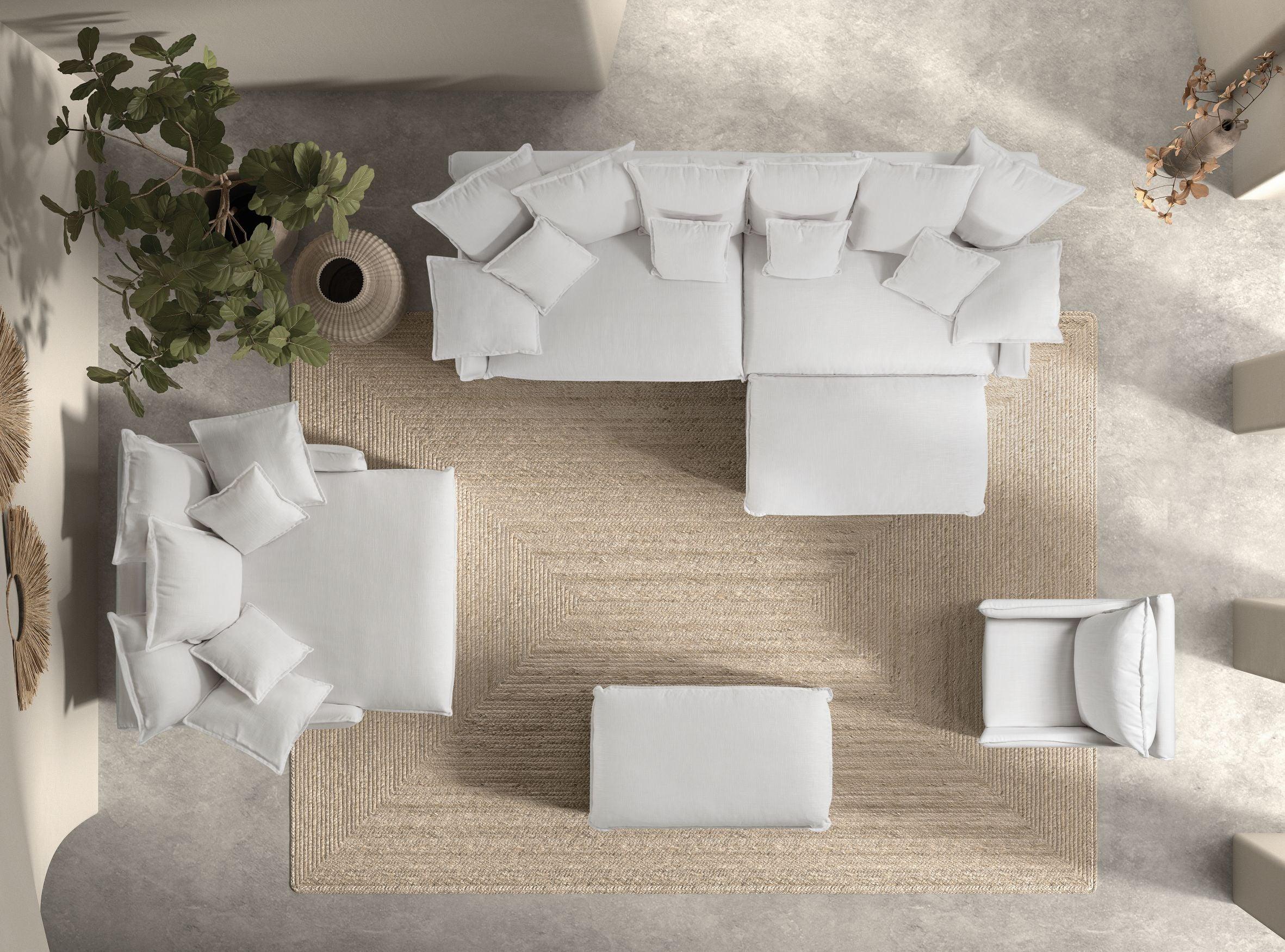 Theodore Loose Cover Love Seat - Image 4