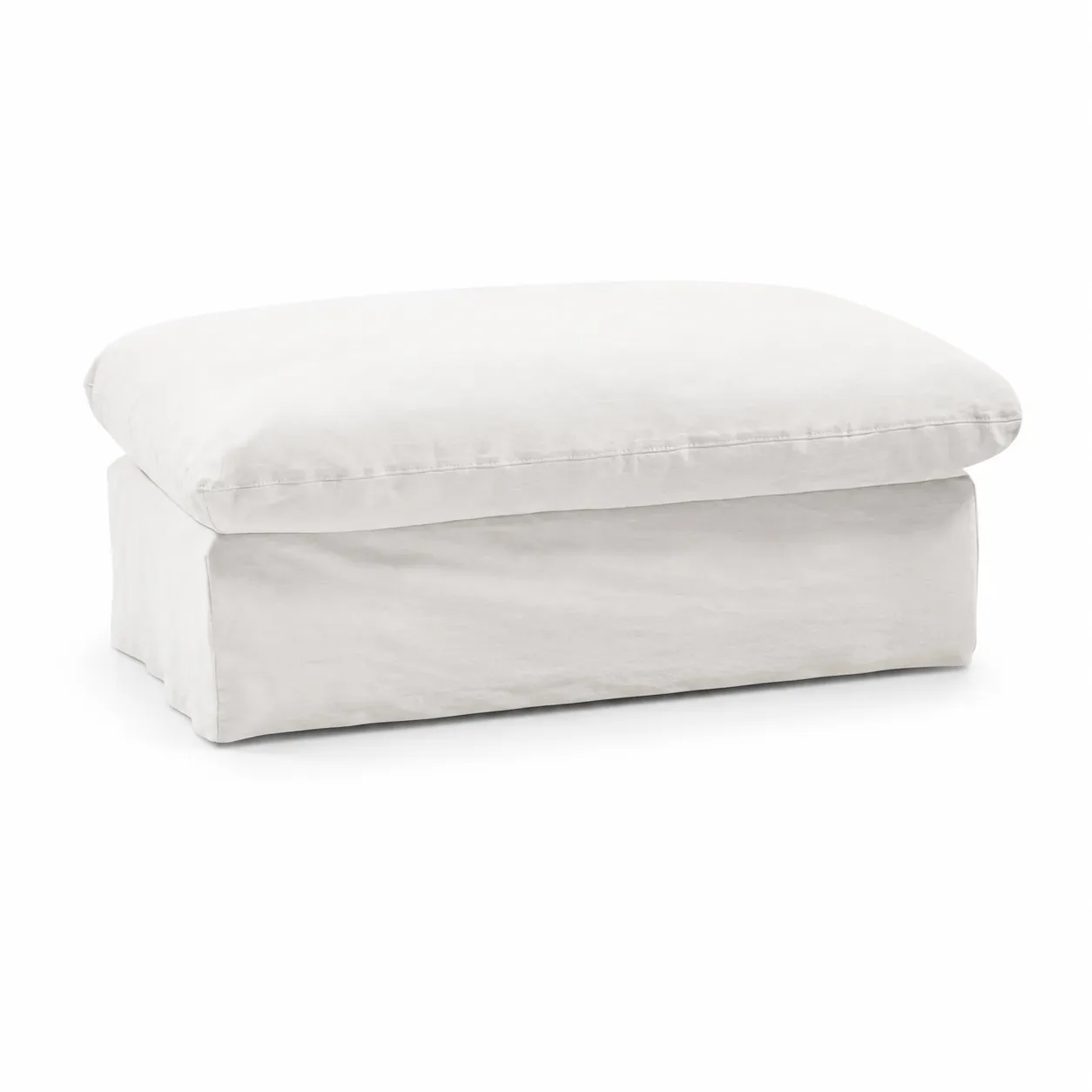 Theodore Loose Cover Ottoman