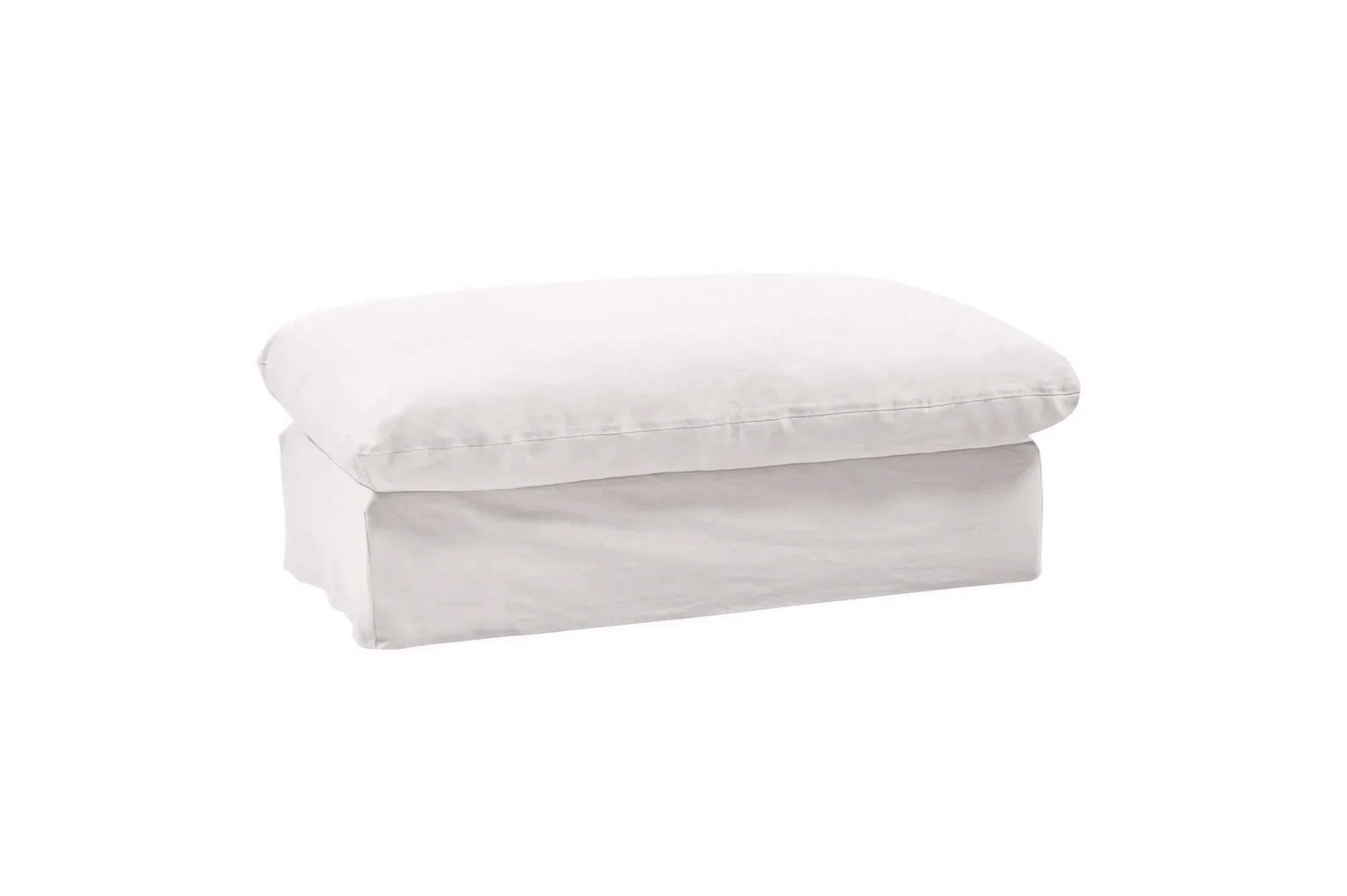 Theodore Loose Cover Ottoman - Image 3