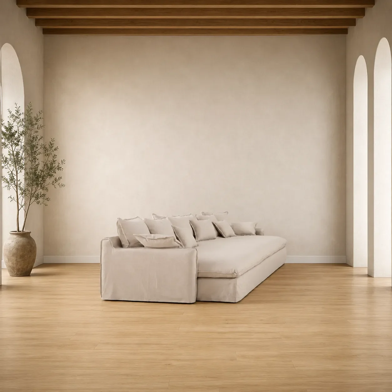 Theodore Deep Loose Cover Daybed Sofa - Image 5