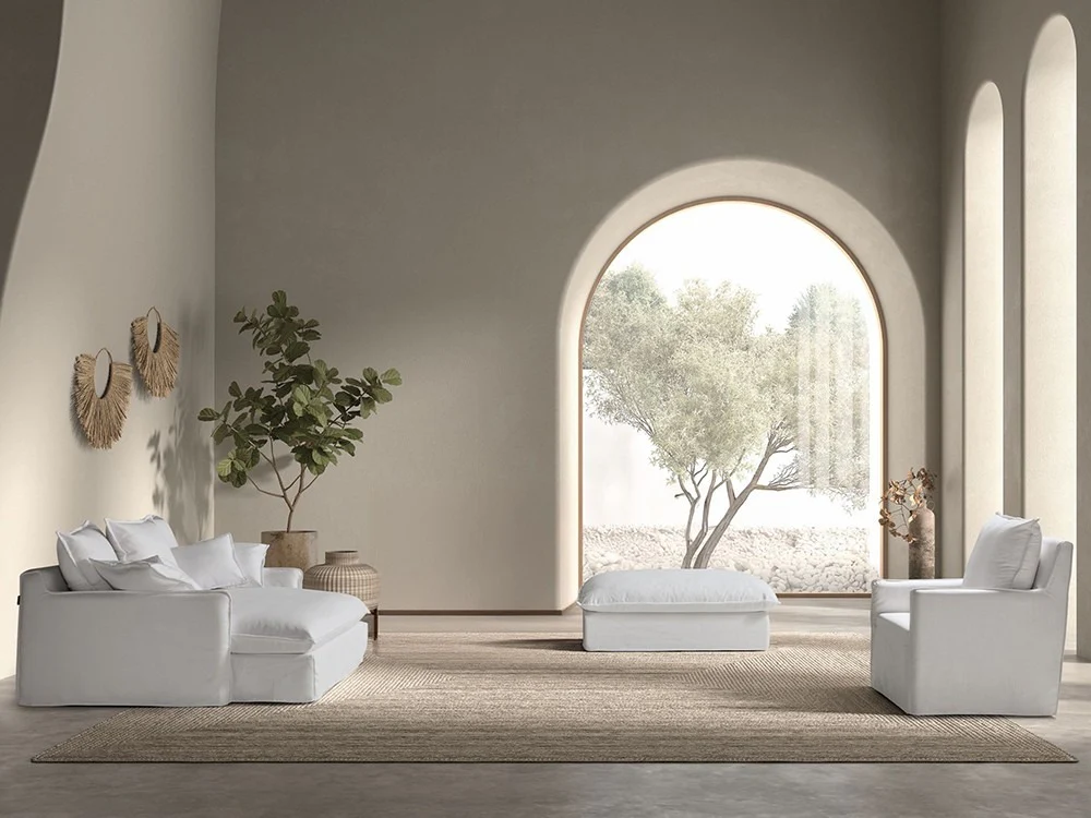 Theodore Deep Loose Cover Daybed Sofa - Image 7