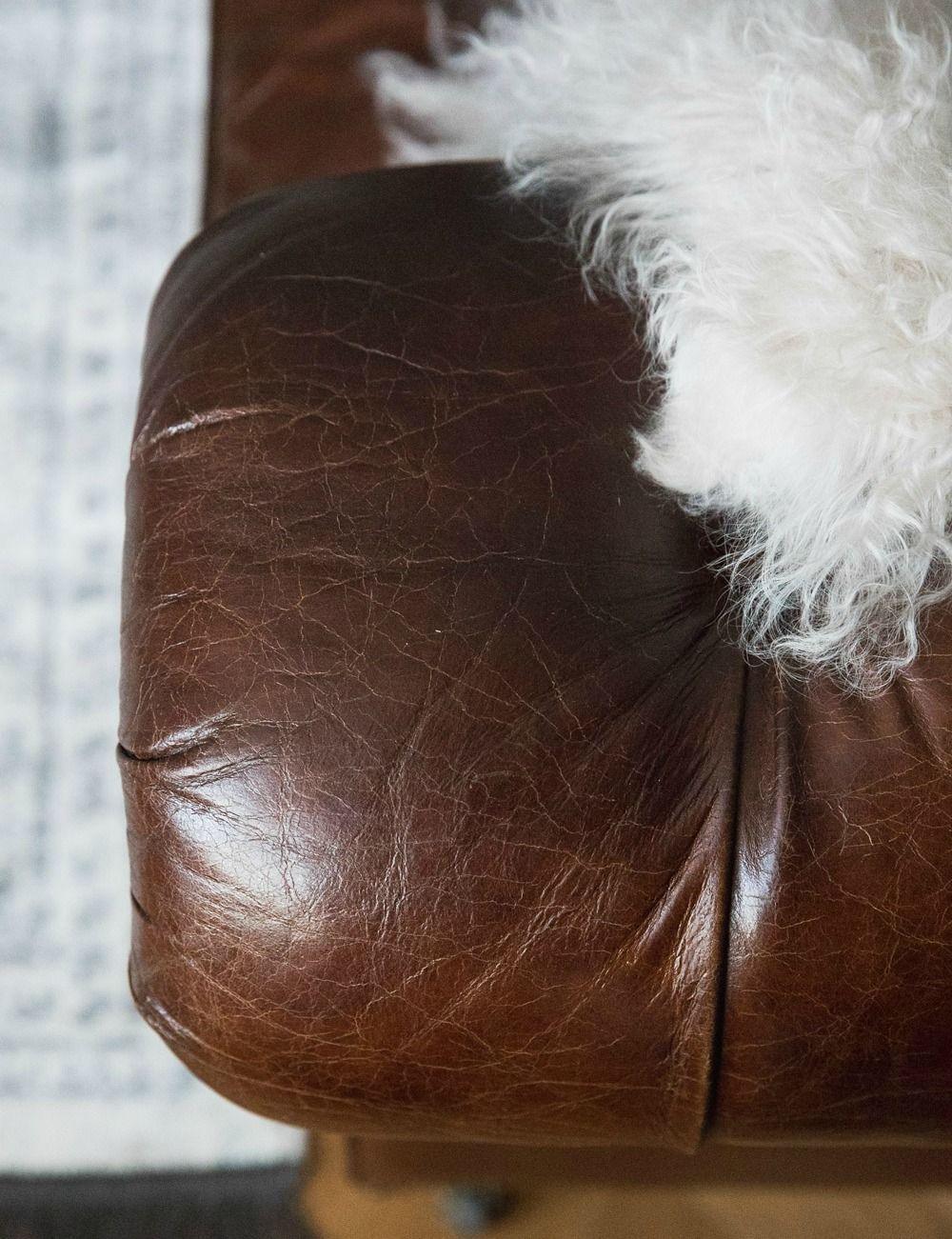 Weybridge Vintage Leather Chesterfield Love Seat - Image 3
